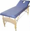 wooden massage table